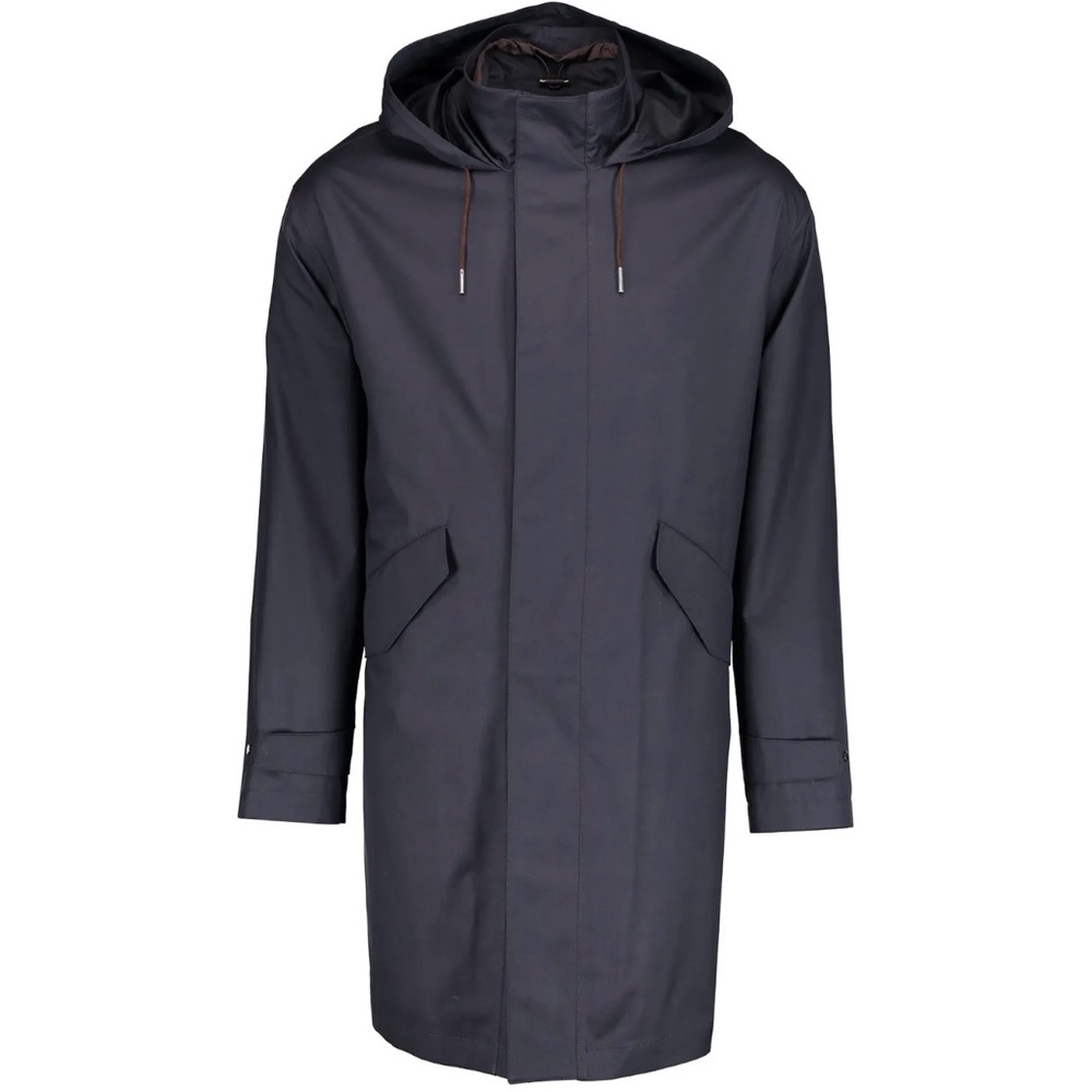 Beautiful Ermenegildo Zegna 50R (regular)L/XL Navy Blue color with Brown accents